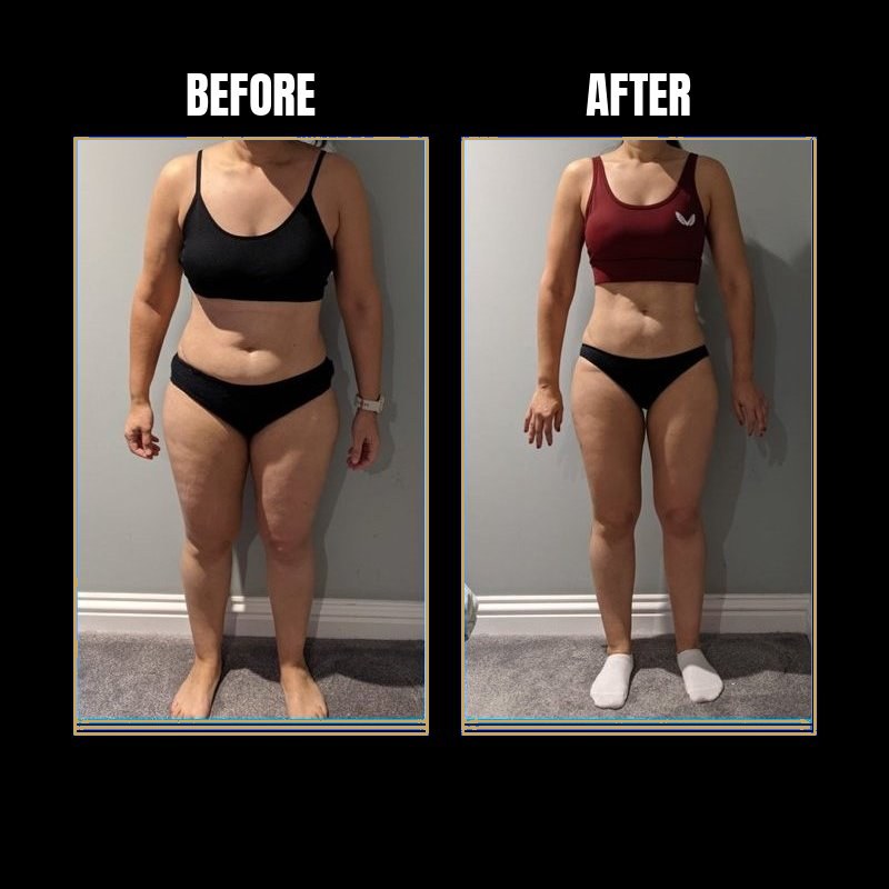 Amina before and after: 12kg fat loss in 3 months for her wedding